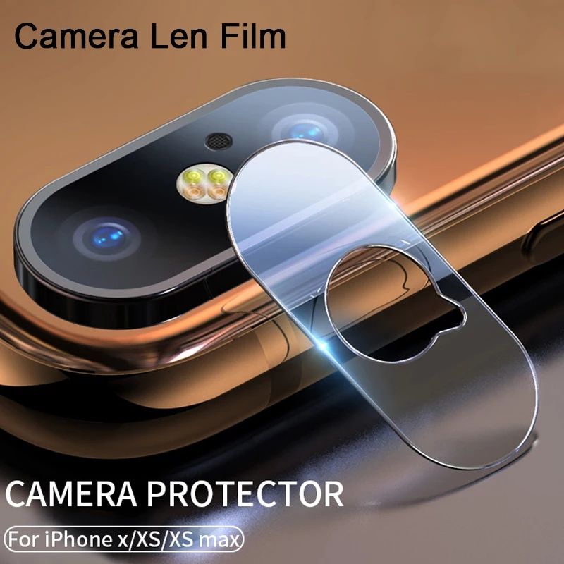For Apple iPhone X / Apple iPhone XS / Apple iPhone XR / Apple iPhone XS Max Camera Lens Protector Clear Camera Tempered Glass Ultra Thin 9H Hardness Tempered Glass Anti-Shatter / High Definition