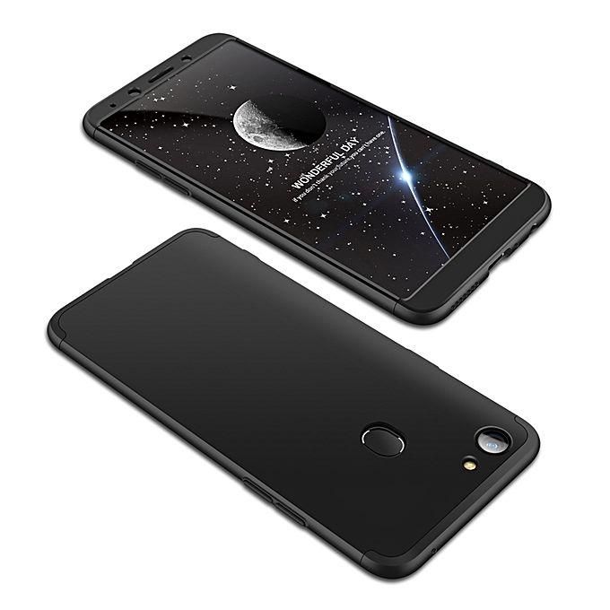 Oppo F7 360 Degree Back Cover - Black