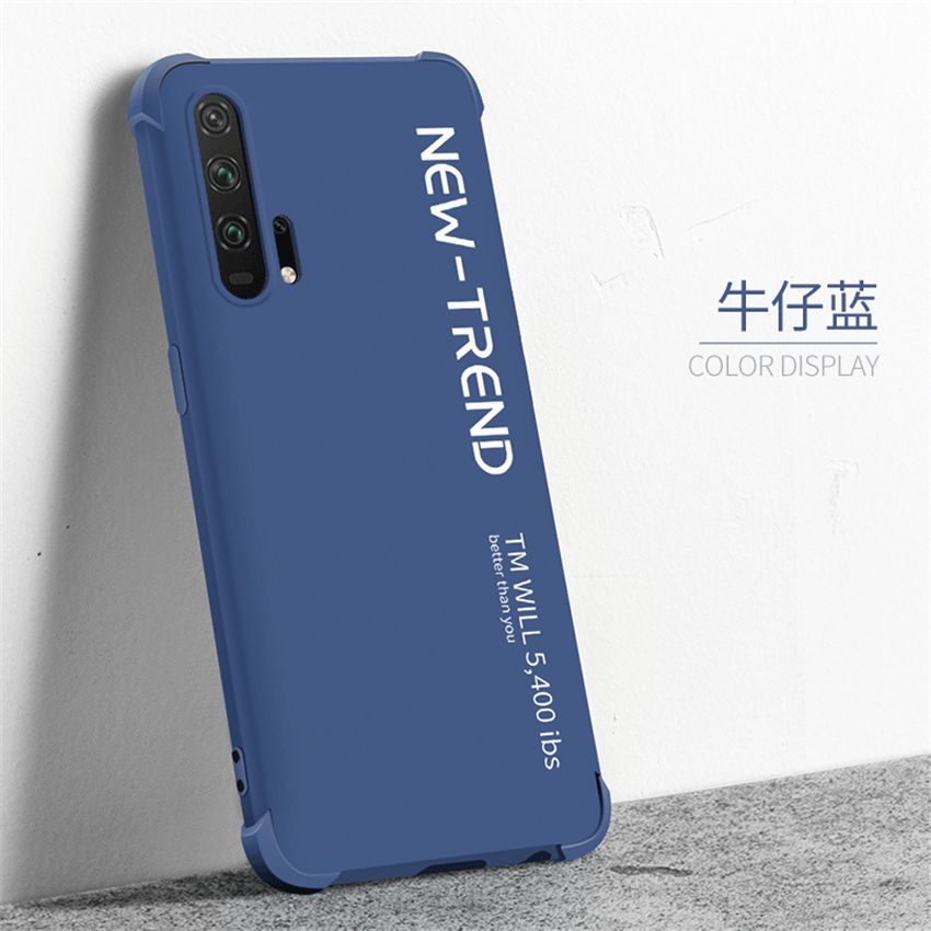 lthmy Ultra-thin Cute Soft Liquid Silicone Phone Case For Huawei Nova 6 5G Luxury Painted Colorful Cover casing