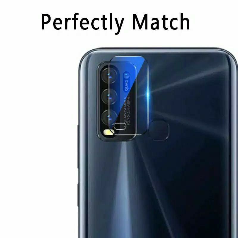 Vivo Y12s / Y20G / Y20A / Y20 Tempered Glass Film Soft Tempered Glass Back Camera Lens Film Camera Protectors