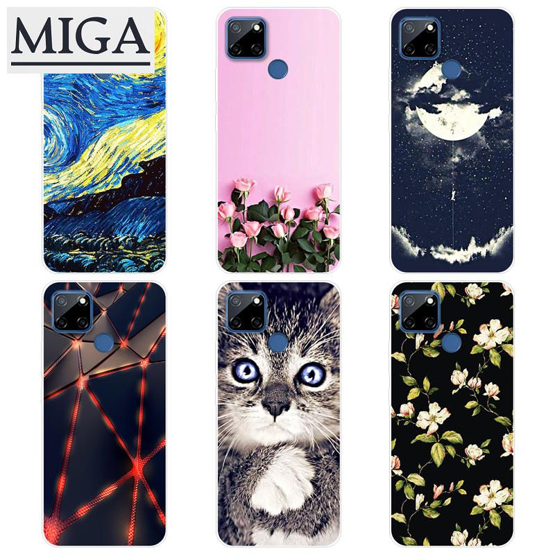 Soft Case For Realme C12 Silicone TPU Cartoon Cover Phone Case Realme C12 Printed Case