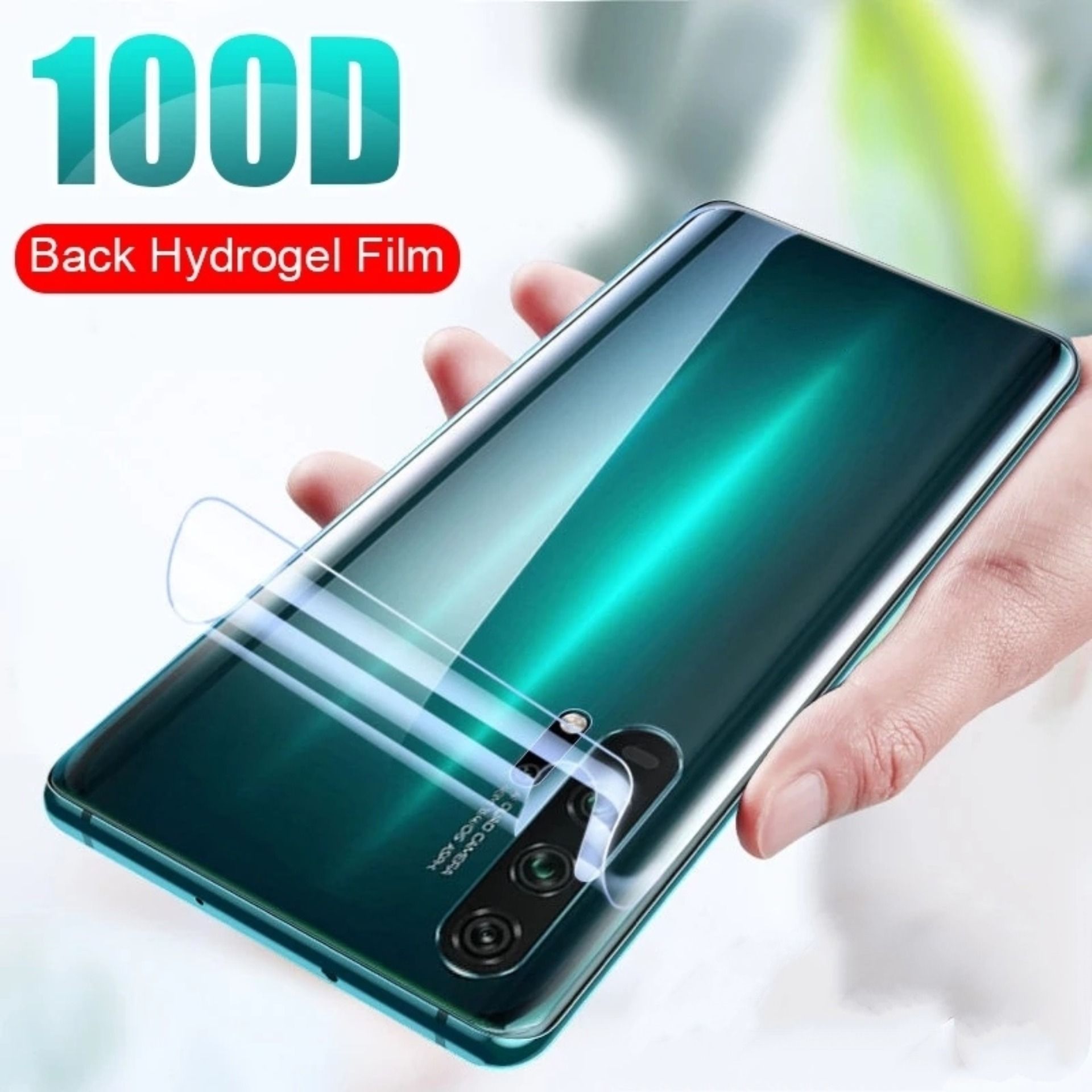 Back Poly Sticker For Oppo F15 Ultra Thin Transparent