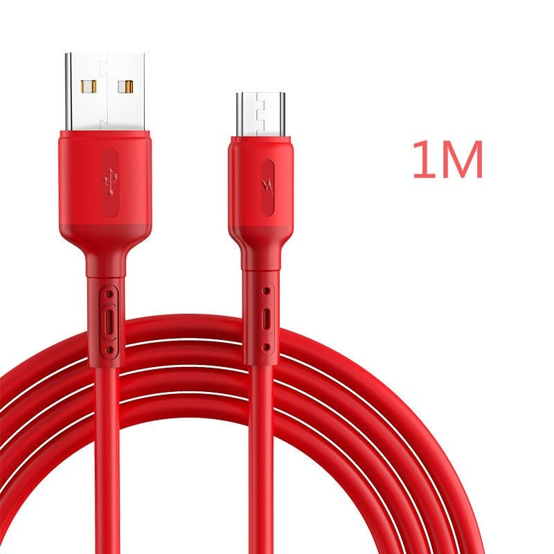 HICUTE Liquid charge Cable For Samsung Android Fast Charging Magnet Charger Micro USB Type C iphone Cable Mobile Phone Cord Wire
