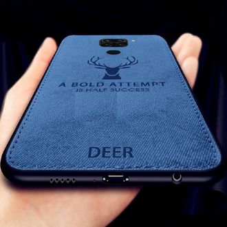 Deer Back Case Cover For Samsung Galaxy M02S - Blue