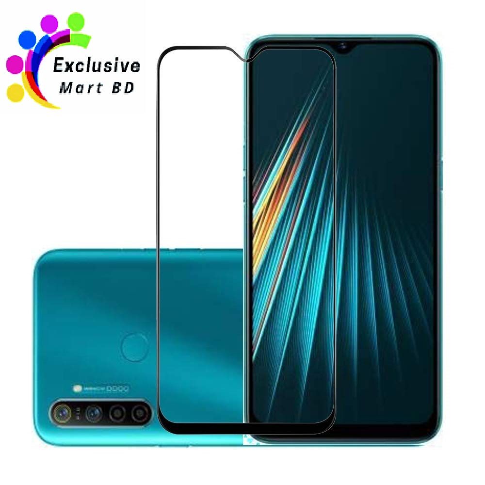 Realme 5i Tempered Glass Screen Protector 6D/9D/11D - Black
