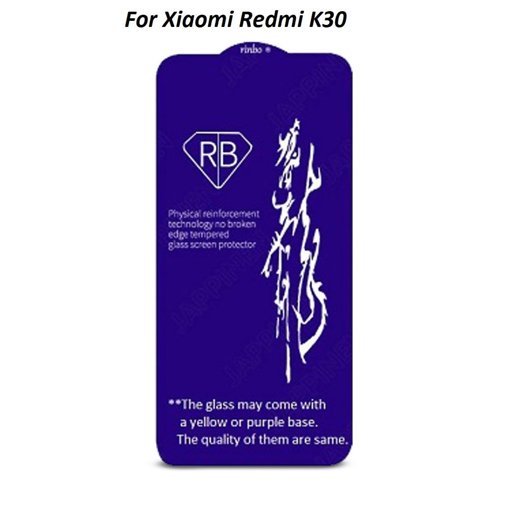 For Xiaomi Redmi K30 Rinbo Full Tempered Glass Screen Protector