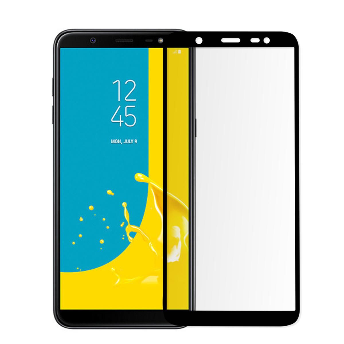 2 Pcs For Samsung J8 2018 2.5D Arc Edge Full Screen Tempered Glass Screen Protective Film(with KT Plate) Style:Samsung J8 2018