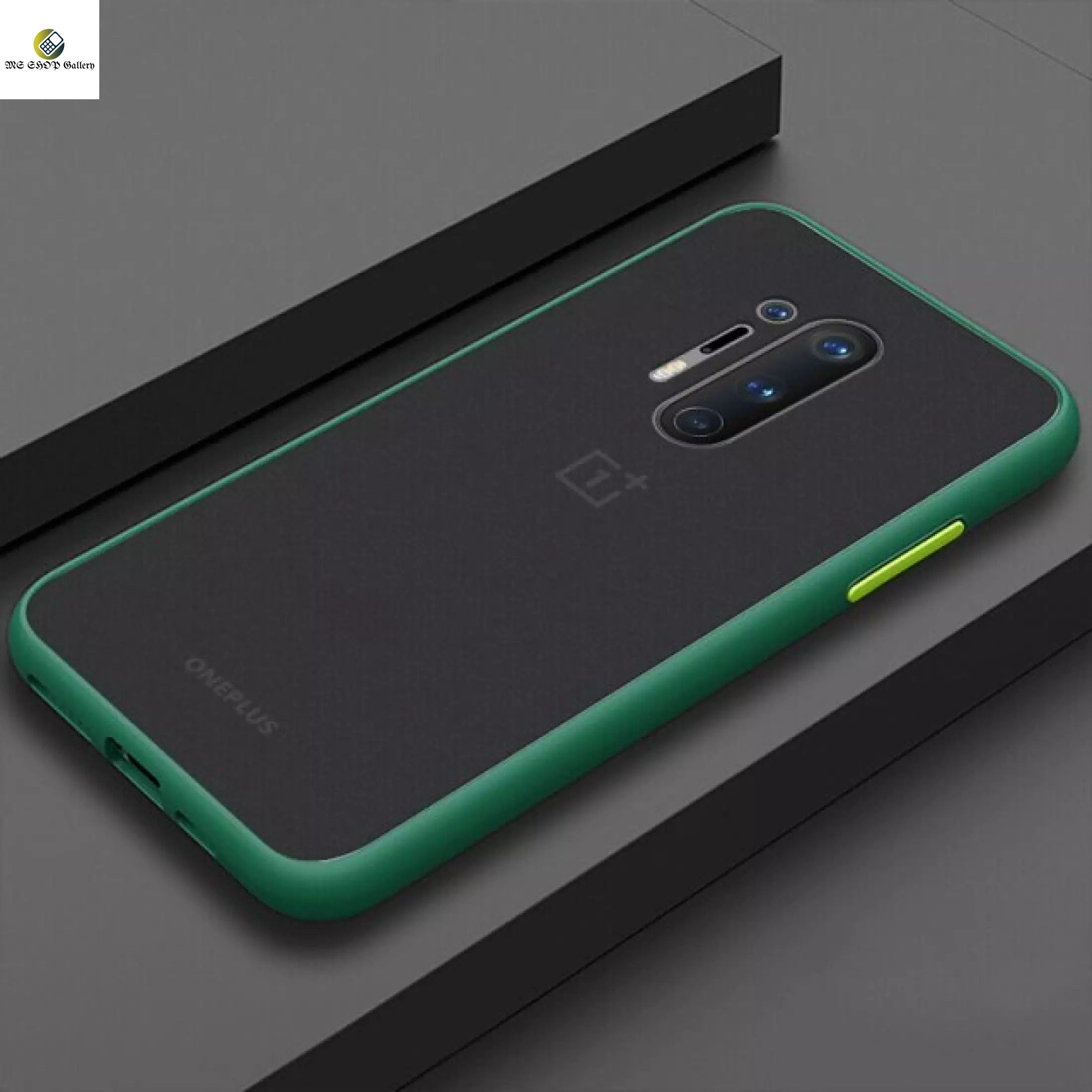 OnePlus 8 Pro Soft Silicone Bumper Luxurious Translucent Smoky Matte Shockproof Back Cover Case - Phone Back Cover