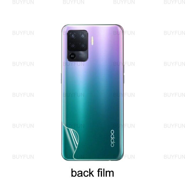 Oppo Reno5 Lite Hydrogel Back Poly - Transparent