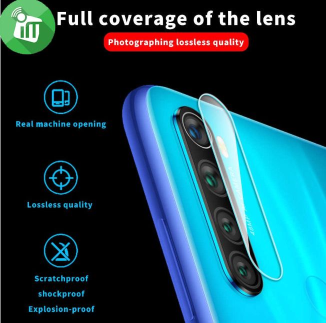 For Redmi Note 8 Clear Ultra Slim Back Camera Lens Protector Rear