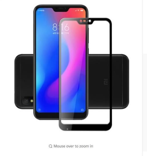 5D Tempered Glass Screen Protector for Xiaomi Redmi 6 Pro