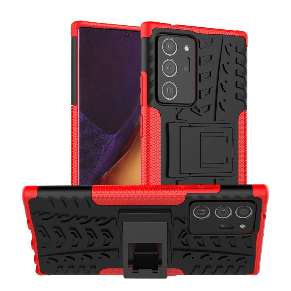 Heavy Duty Armor Tough Hybrid Shockproof Dual Layer Kickstand Protective Case Cover For Samsung Galaxy Note 20 Ultra