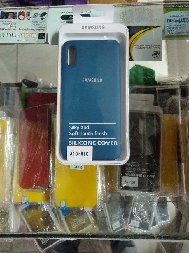 Samsung Galaxy A10s / M10 Luxury Soft-touch Finish Silicone Shockproof Bumper Protective Premium Back Cover