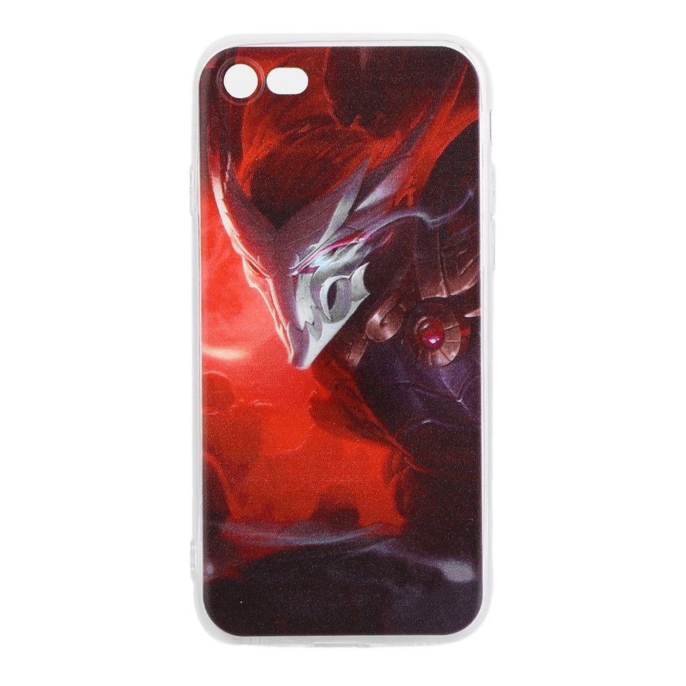 Soft TPU Case Cover Animation Pattern Transparent Painted  For iPhone