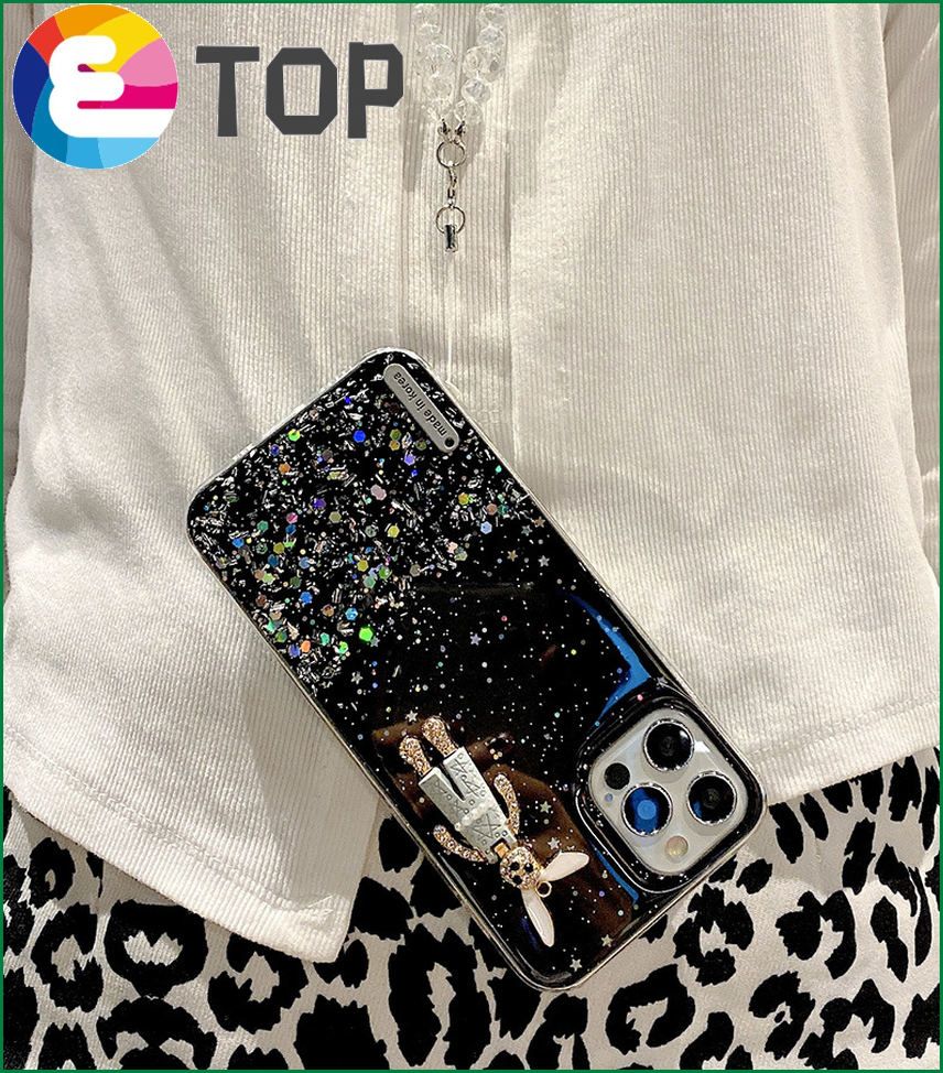 OPPO Reno6PRO mobile phone shell drop glue flash powder realmeGT protective cover A54A93k9 suitable for star rabbit