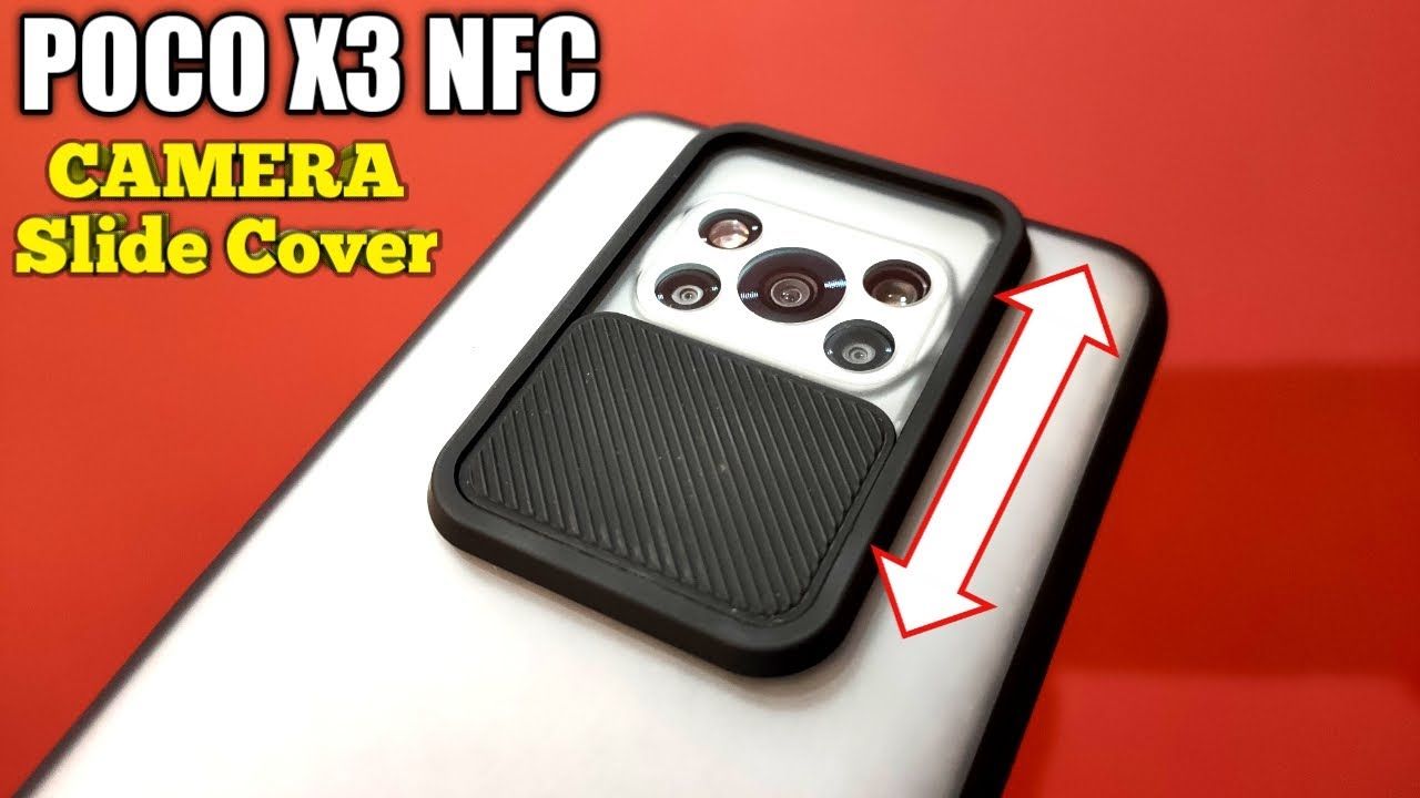 Poco x3 & x3 এর জন্য ক্যামেরা কভার সহ nfc ব্যাক কভার