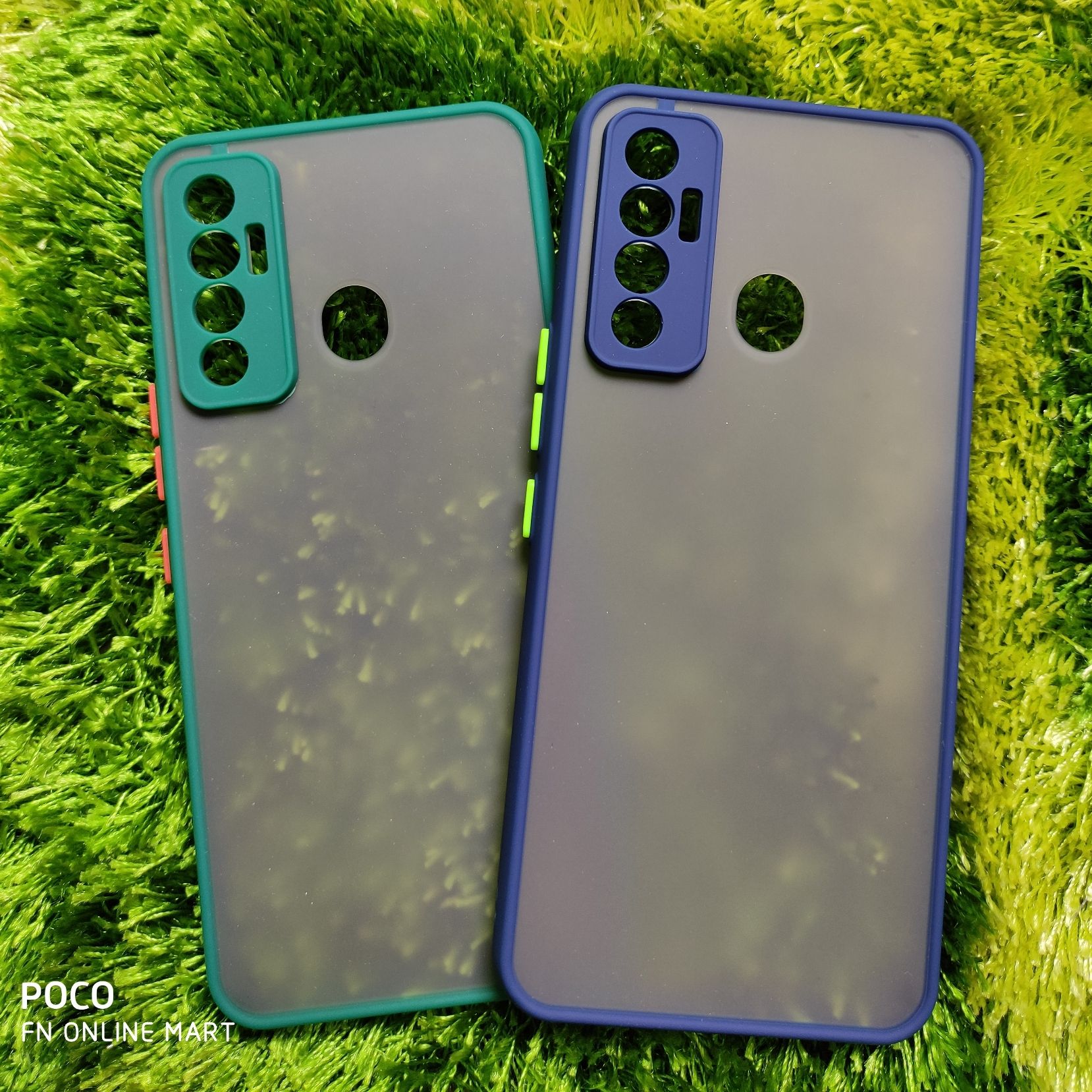 For Tecno Camon 17 / Camon17 Back Cover / Camera Protechtive Back Cover / Matte Back Cover