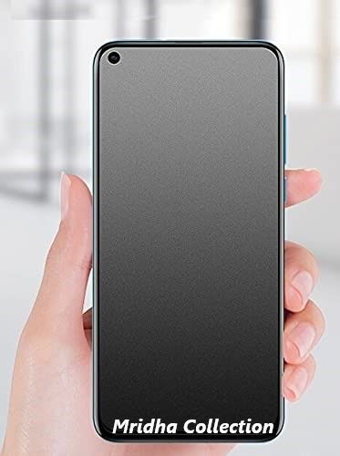 Xiaomi Redmi Note 9 Pro Premium Anti-Fingerprint Matte Screen Protector Full Screen Adhesive Tempered Glass Anti-Glare/Compatible with Fingerprint Sensor