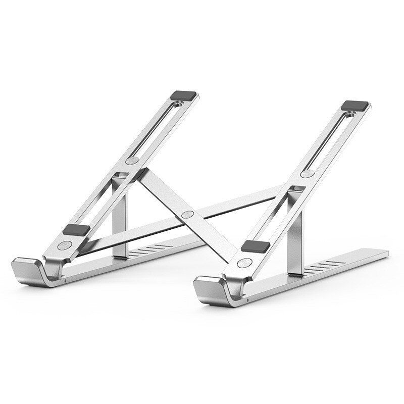 Lovebay Portable Laptop Notebook Stand Holder Non-slip Aluminum Alloy PC Computer Cooling Bracket Foldable Computer Holder