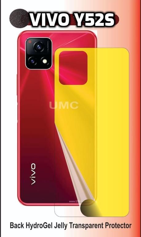 Vivo Y52s Hydrogel Back Poly - Transparent