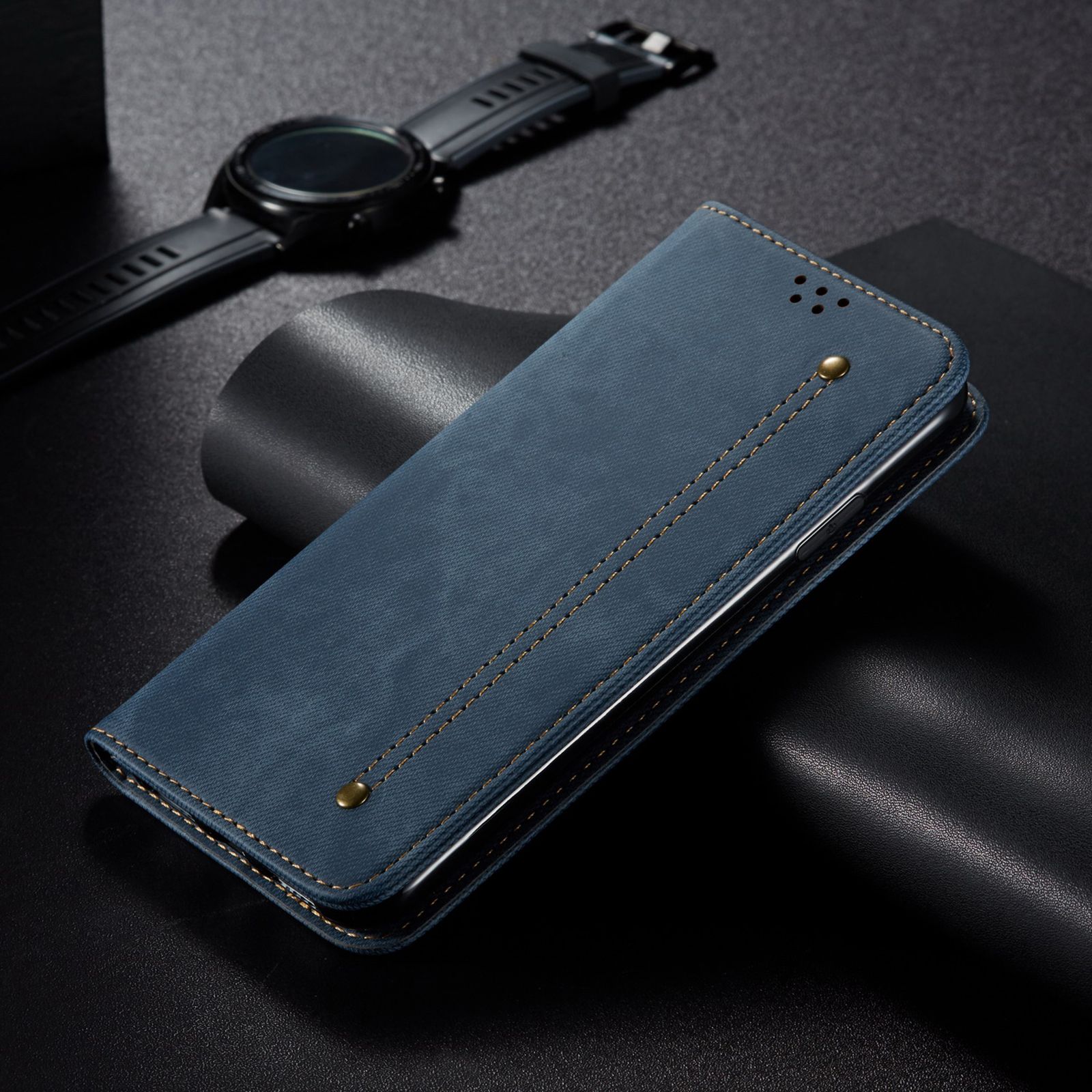 Luxury Retro Slim Leather Flip Cover For Xiaomi Mi 11 Lite 5G Case Wallet Card Stand Magnetic Book Cover