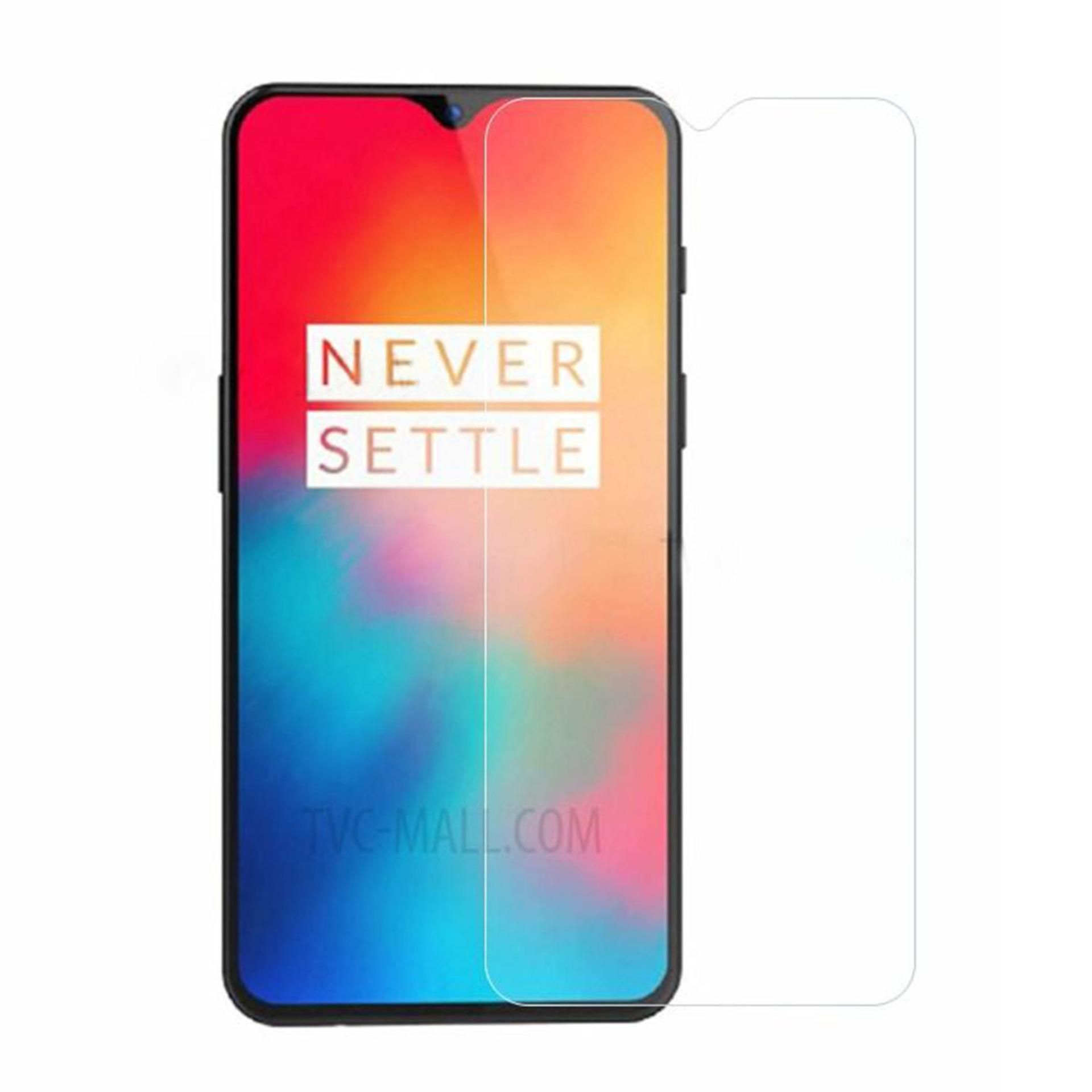 OnePlus 6T Tempered Glass Screen Protector 2.5D 9H(Clear)-Transparent
