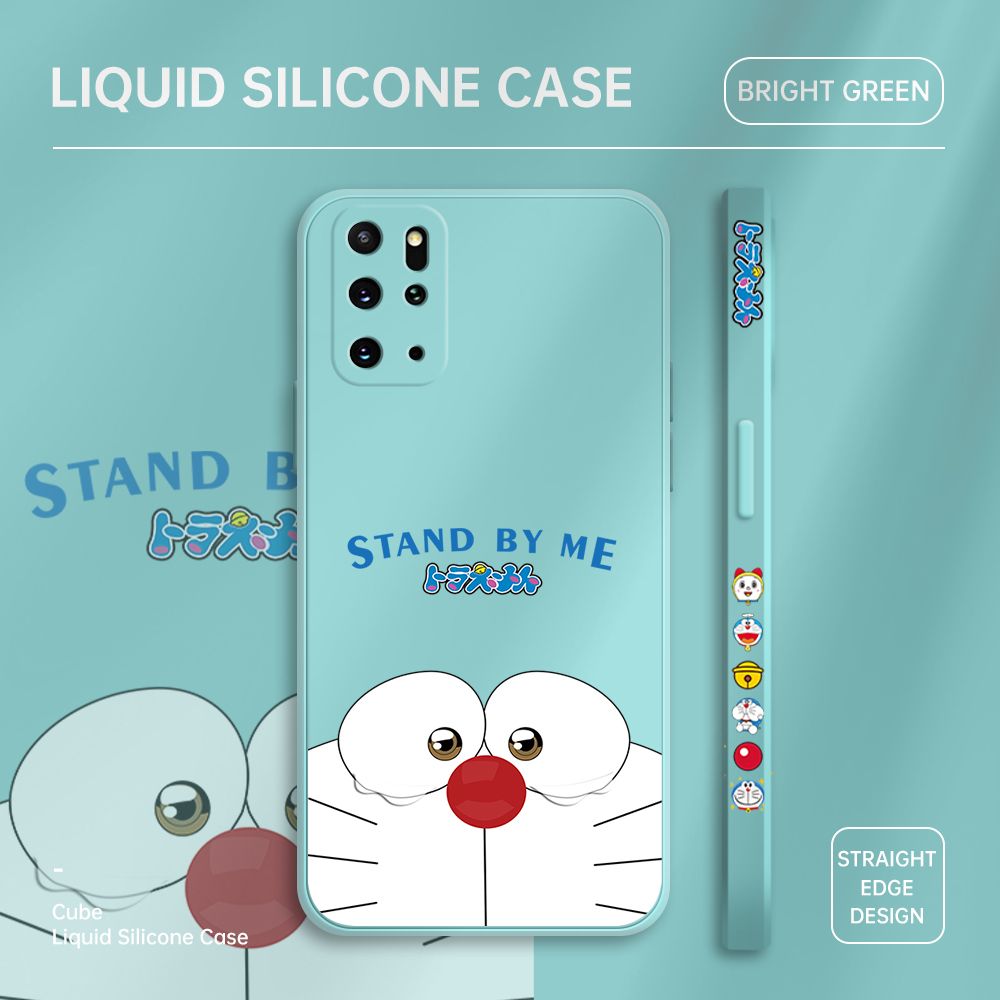 ZeroQiQi for Samsung S20 Plus Case Cartoon Weeping Cat Phone Cover Soft Full Lens Protection Casing Ultra Thin Soft Liquid Silicone Phone Cases