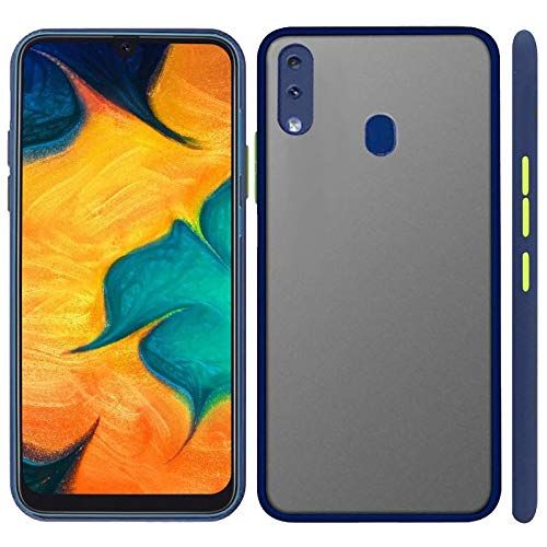 For Samsung Galaxy A30 Camera Protection Bumper Phone Cases  Matte Translucent Shockproof Back Cover