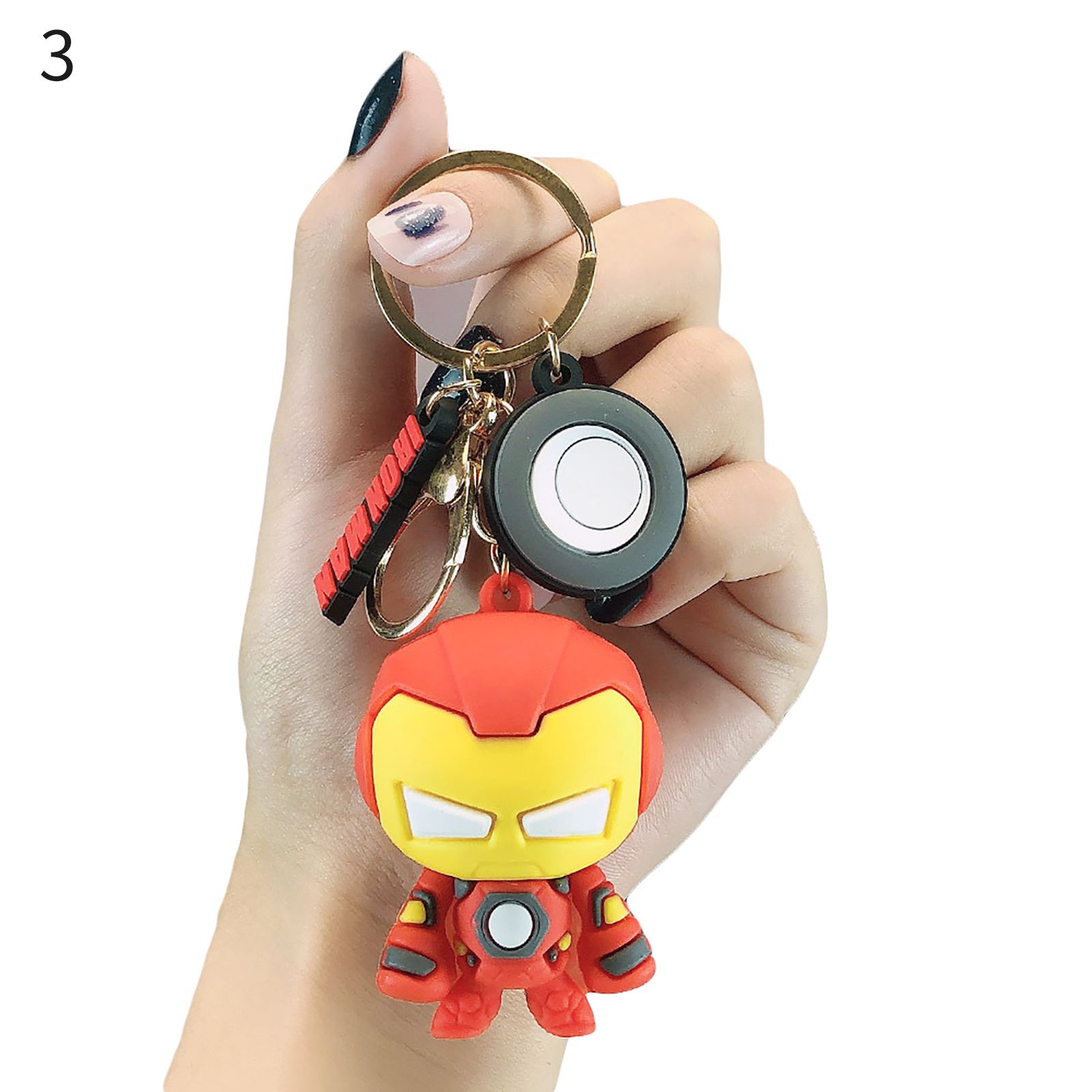 Bkpk Pendant Toy Stain-resistant Marvel T Avengers Anti-fall Phone Pendant