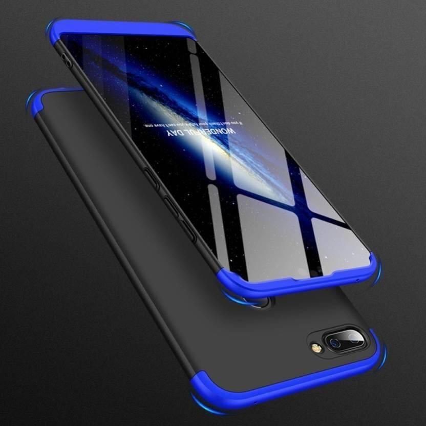 Oppo Realme 2 360 Degree GKK Phone Back Cover - Black and Blue