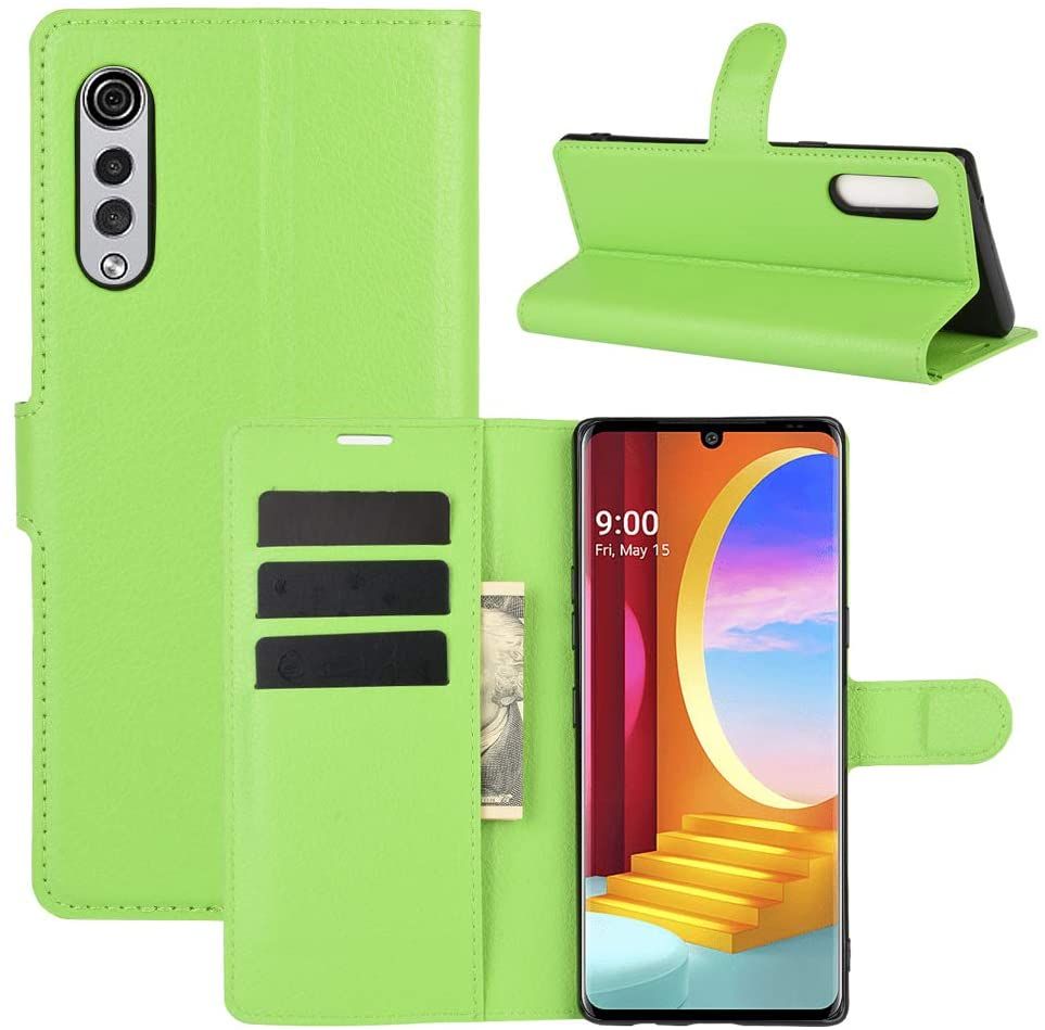 for LG Velvet 4G Case, for LG Velvet 5G Case, PU Leather with Card Holder Case Wallet Flip with Stand Cover Protective Shell for LG Velvet 4G, for LG Velvet 5G Phone Case
