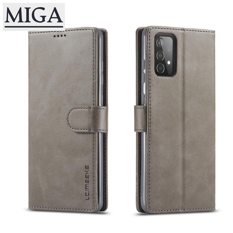 Retro Leather Case for Samsung A52 5G A72 5G Luxury Magnetic Phone Case Card Holder Wallet Cover for Samsung Galaxy A52 5G A72 5G Flip Cover Case