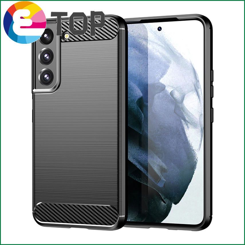 【ETOP】For Cover Samsung Galaxy S21 Plus S20 S21 FE Plus Ultra Case Back Bumper Shockproof Soft TPU Case For Samsung S21 Plus Fundas