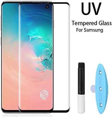Samsung galaxy s6 edge প্রিমিয়াম uv লাইট আঠালো টেম্পার্ড গ্লাস স্ক্রিন প্রোটেক্টর