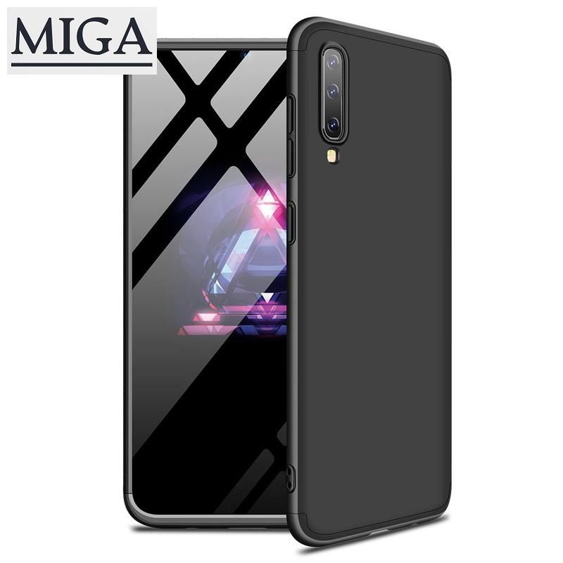 For Samsung A50 Ultra Slim PC Back Cover Non-slip Shockproof 360 Degree Full Protective Case Style:Samsung A50