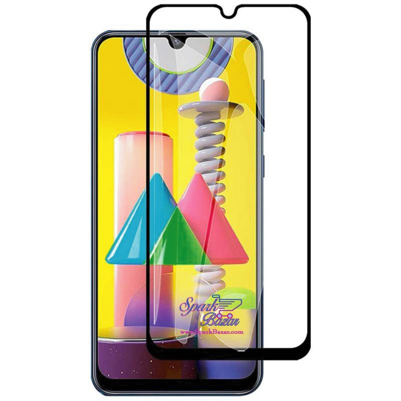 Samsung A30s Full screen Tempered Glass Screen Protector Soft Touch Highly Responsive-1pcs