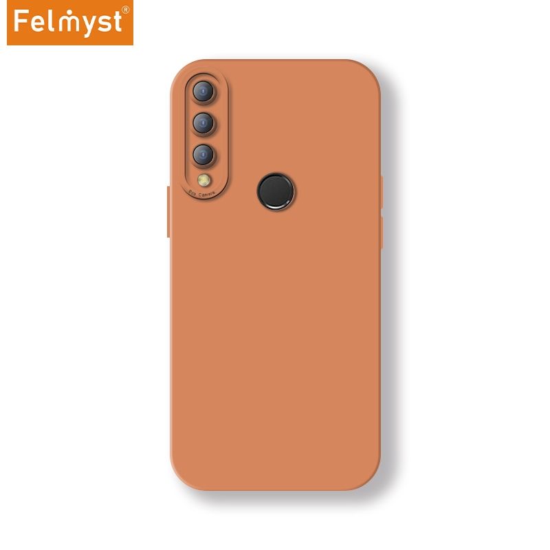 For Huawei nova 4 Back Mobile Phone Case Simple Luxury Colorful Liquid Silicone Protect Lens Shockproof Full Soft Cover
