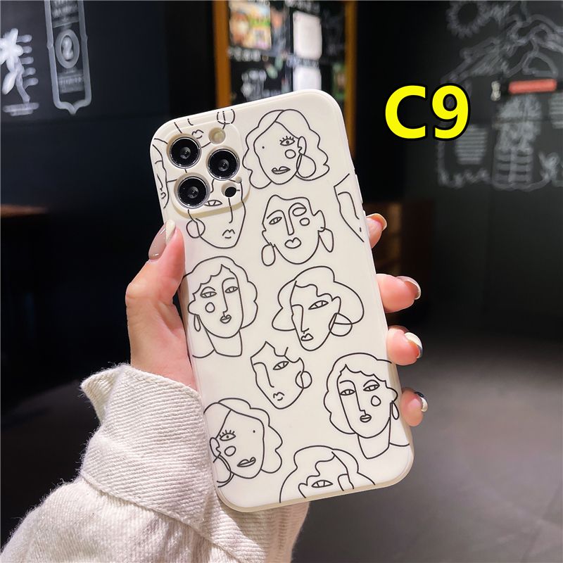 Casing Soft Case VIVO Y12 Y51  Y72 Y30 Y53 Y91C Y91 Y20 Y12S Y17 Y93 Y50 Y20S Y51A Y30i Y12i Y15 Y95 Y11 Y20i Y90 Y91i Y70 Y1S Z3 Art Abstract Geometry Silicon TPU Phone Casing Cover