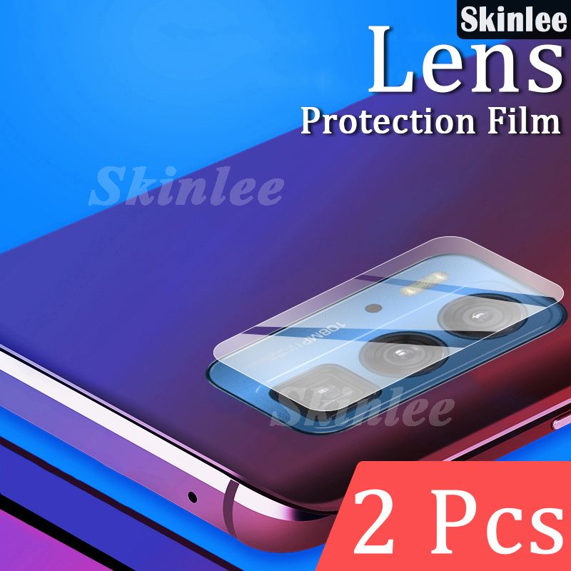 2 Pieces for Motorola Edge 20 Pro Back Camera Lens Protective Tempered Glass for Moto Edge 20 Pro Protector Lens Film Case