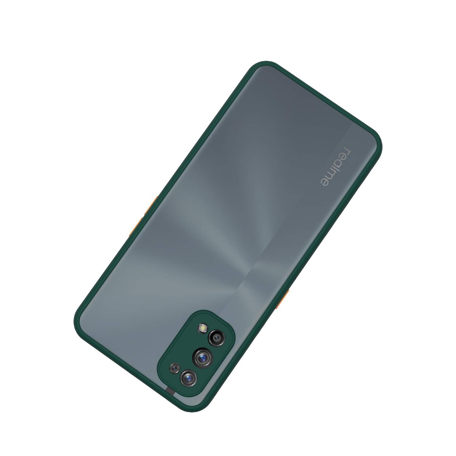 For Oneplus 8T / 1+8T Luxurious Translucent Smoky Matte Shockproof Back Cover Case