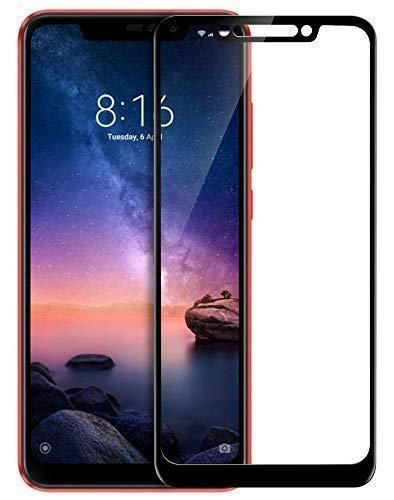 For Redmi Note 5 Pro Camera Hole 11D Tempered Glass Screen Protector -Black