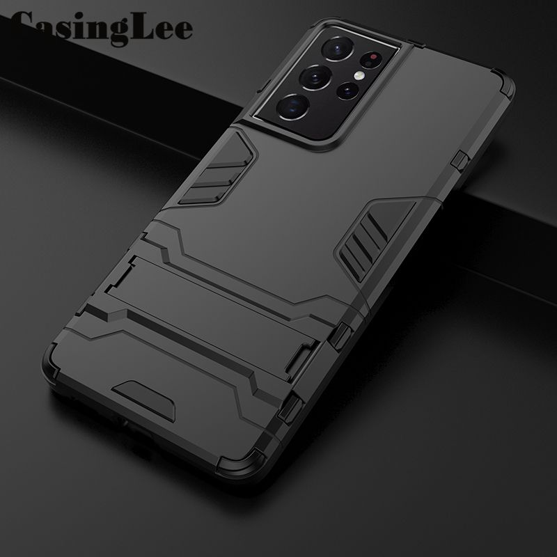 Casinglee for Samsung Galaxy S22 Ultra Case Silicone Iron Man Armor Hard Cover for Samsung S22 Ultra Full Protection case cover