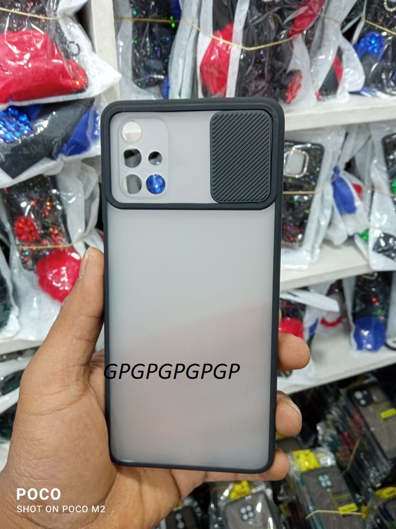 Samsung Galaxy M51 camera protaction satar mobile back cover