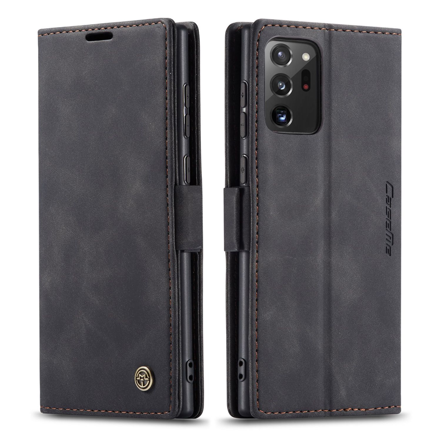 High Quality Retro Magnetic Flip Leather Case For Samsung Galaxy Note 20 Ultra Phone Case Wallet Card Cover