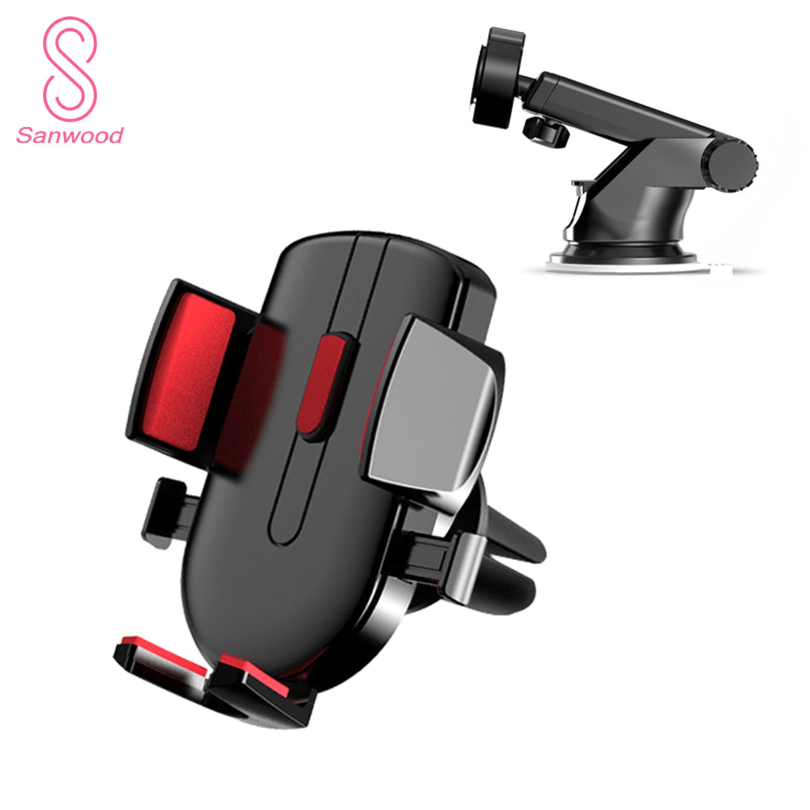 Auto Phone Brket Universal Suction Cup Air Outlet Wihield Phone Brket