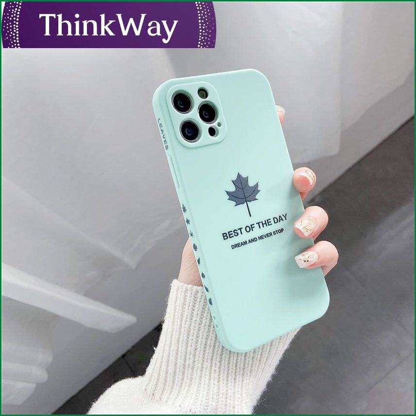 vivox60 mobile phone shell Maple Leaf Rubik's Cube X50pro protective sleeve suitable for iqoo7 silicone y53S10 painted men and women