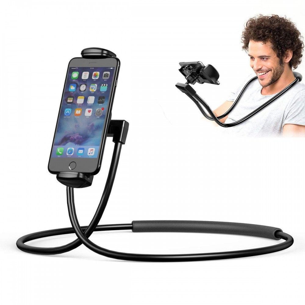 LAZY NECK PHONE STAND FOR ALL SMARTPHONE.