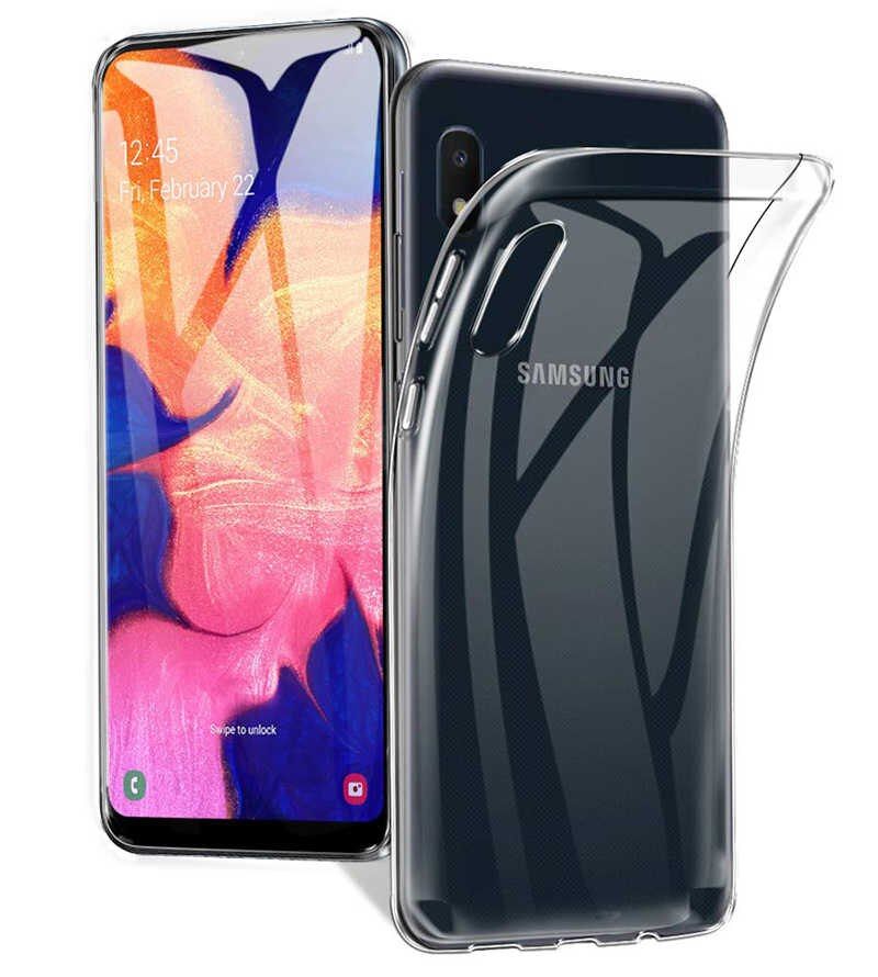 Samsung galaxy a10s এর স্বচ্ছ কভার tpu ব্যাক কেসের জন্য ব্যাক কেস