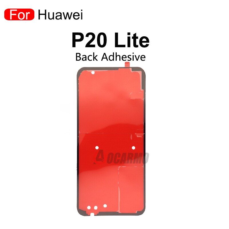 For Huawei P10 P20 P30 Lite Back Cover Adhesive Rear Sticker Glue Tape For Huawei P20 P30 P40 Pro