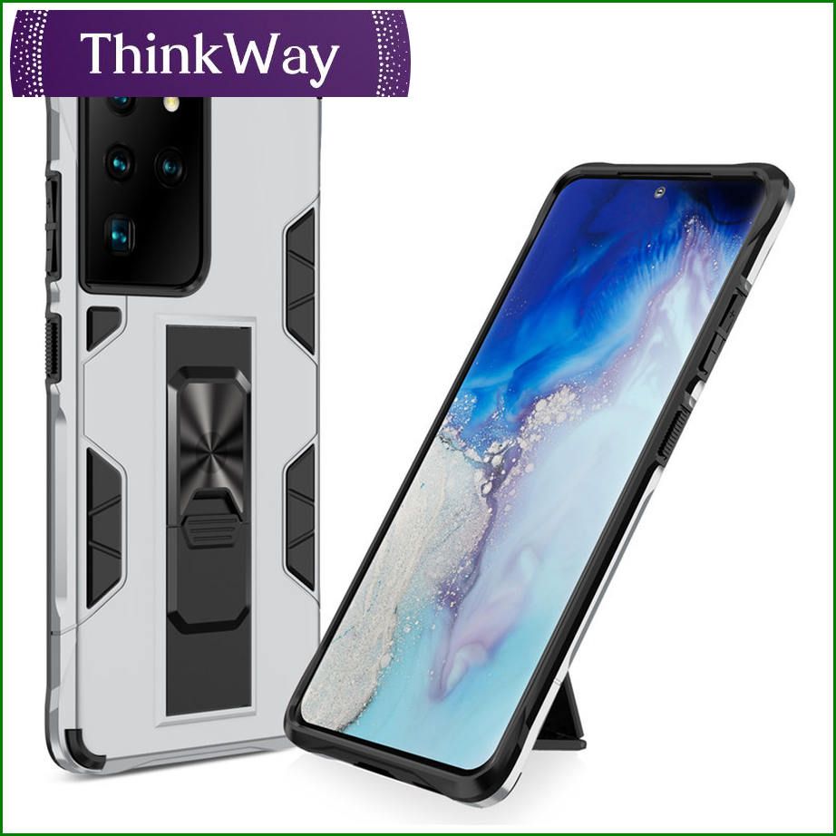 Protective Case With Phone Holder Magnetic Drop Protection Case For Samsung Note10 & Samsung Note10+/Note10 plus